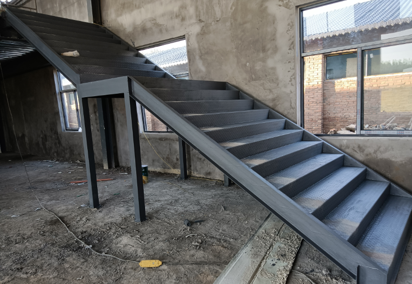 郑州钢结构楼梯案例